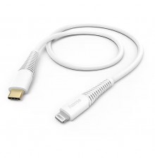Hama USB-C - Lightning, 1.5m white