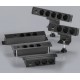 DELTACO power panel, 4 sockets, GST18 connector, chaining