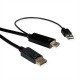 ROLINE UHD HDMI Į DP KABELIS