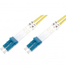 DIGITUS LWL Patch Cable LC - LC 3.00m Singlemode Duplex OS2