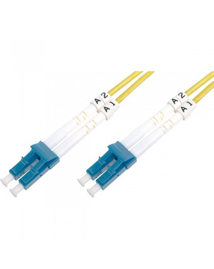DIGITUS LWL patchkabelis LC - LC 3.00m Singlemode Duplex OS2