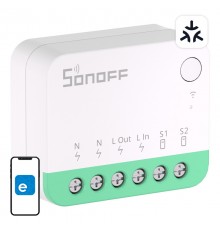 Sonoff MINIR4M Matter smart WiFi mini switch (HomeKit, SmartThings, Home Assistant).