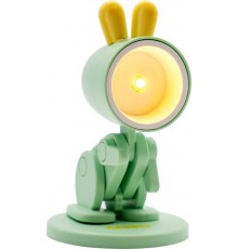 RealPower LED Tier Flashlight Green Rabbit with Base