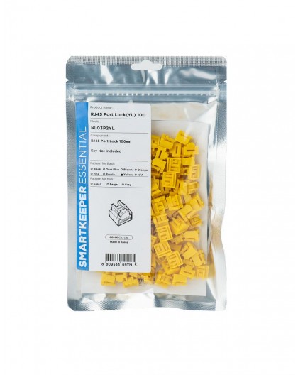 Smart Keeper Smartkeeper SmartKeeper Basic "RJ45 Port" Blocker yellow 100 pcs.