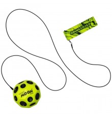 Waboba Bounceback throwing ball on a string