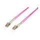 Equip LWL Patch Cable LC-LC 3.00m Multimode Duplex OM4 violet Polyb