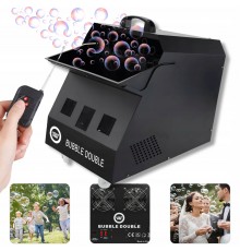 LIGHT4ME BUBBLE DOUBLE Bubble Machine 300W Black
