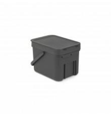 Brabantia Sort & Go Bin 6l Dark Grey