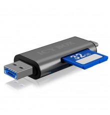 ICY BOX IB-CR200-C Multi-USB SD/MicroSD kortelių skaitytuvas