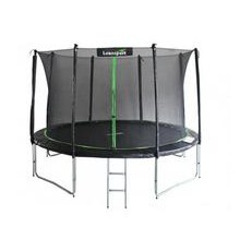 Batuts Lean Sport 426 cm, melns