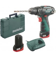 Metabo Powermaxx SB Basic 600385500 Drill Driver 2x2.0Ah, Case