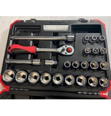 GEDORE red Socket Set 1/2 24-pieces