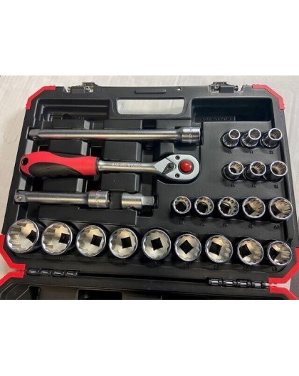 GEDORE red Socket Set 1/2 24-pieces