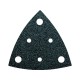 Triangular sanding sheets FEIN K80, 5 pieces.