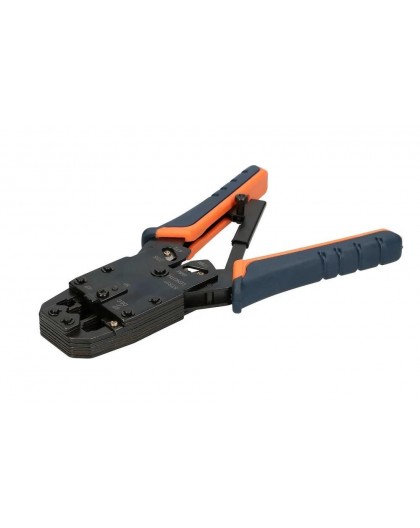 EXTRALINK 4P+6P+8P crimping tool with ratchet