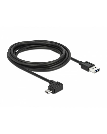 Delock USB 2.0 Cable EASY USB Type Micro-B Plug to EASY USB Ty
