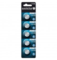 Lithium battery mini everActive CR1620 5 pcs.