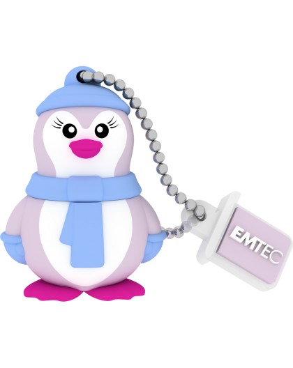 Emtec USB2.0 M336 16GB Mergaitė Pingvinas
