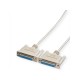 ROLINE RS232 CABLE DB25-DB25.BU/BU