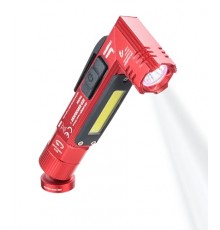 Troika ECO Flashlight Folding Lamp Red