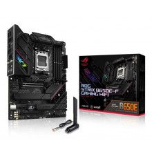 Asus | ROG STRIX B650E-F GAMING WIFI | Processor family AMD | Processor socket AM5 | DDR5 DIMM | Memory slots 4 | Supported hard