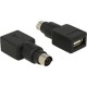 DELOCK Adapter PS/2 Plug USB Type-A Socket
