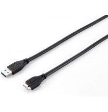 Equip USB-C to USB-C Cable 1 m Black (128346)