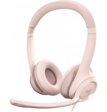 Logitech H390 Wired Headphones, USB-C, Black