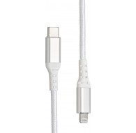 Fuj:tech Lightning - USB-C -laidas, 2 m, balta