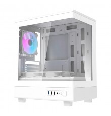 Darkflash DB330M computer case + 3 fans (white)