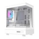 Darkflash DB330M computer case + 3 fans (white)