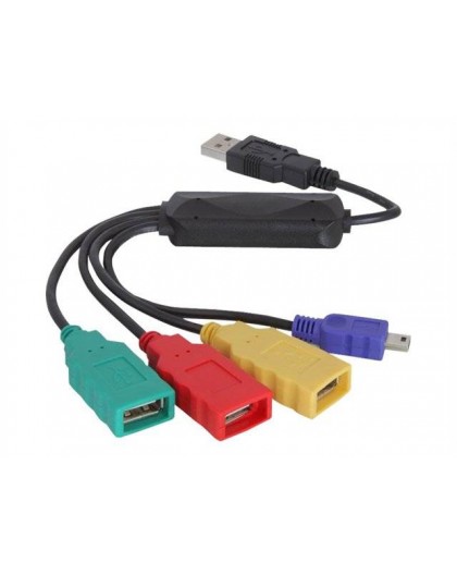 Hub 4x Delock external cable Hub