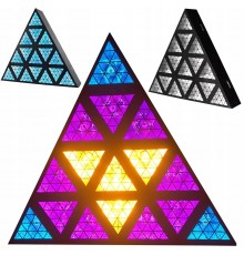 LIGHT4ME TRIANGIS LED light effect 64x2W RGBA axis