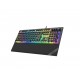 iBox Aurora K-5 keyboard USB QWERTY Silver