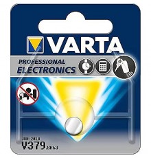 V379 Button Cell Battery (SR63) 1.55V *Varta*