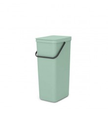 Brabantia Sort & Go Waste Bin Jade Green 40 L