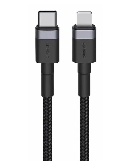 Orsen S51 Type C to Lightning 3A 1m black