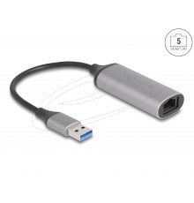 DELOCK USB Typ-A 5 Гбит/с LAN адаптер