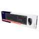 Trust Primo - set (wireless keyboard + wireless mouse), black