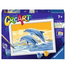 Ravensburger Paint by Numbers Delightful Dolphins