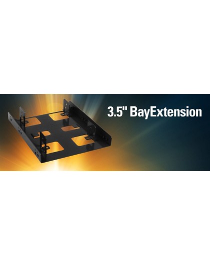 Sharkoon 3,5" BayExtension (juoda)