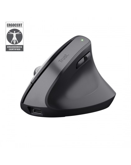 Trust Bayo+ mouse Office Right-hand RF Wireless + Bluetooth Optical 2400 DPI
