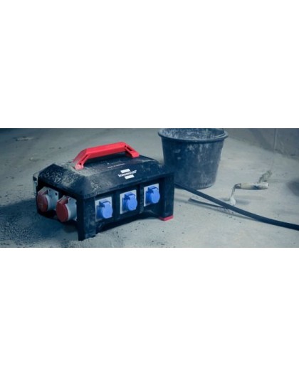 Brennenstuhl Cross distributor CEE400V/16A 3 fold