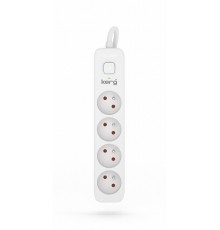 KERG power strip with switch 4 sockets 1.5m-16A