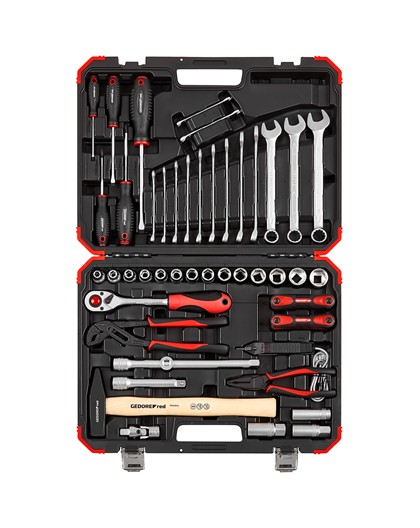 GEDORE red Socket Set 1/2 Auto Universal 61-pieces