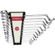 GEDORE red Double Ring End Spanner Set 12-pieces