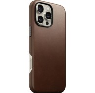 Nomad Traditional Leather Case iPhone 16 Pro Max Brown