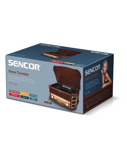 Vinyl disc player Sencor