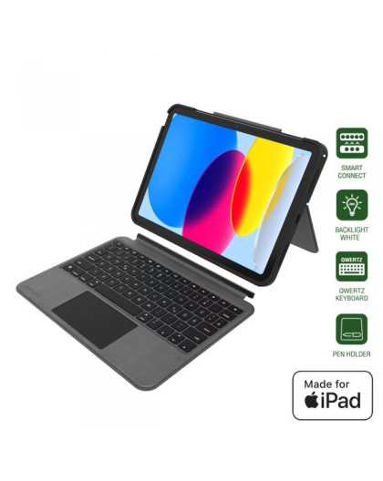 4smarts Tastatur Case 2in1 Solid iPad 11" / iPad 10.9"
