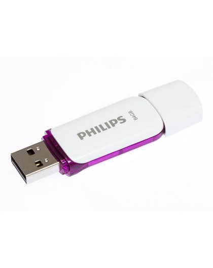Philips USB 2.0 64GB Snow Edition Magic Purple